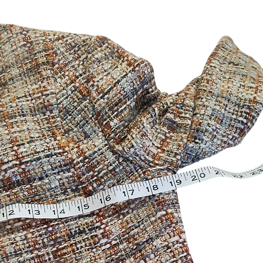 Talula Multicolor Tweed Button-Up Blazer - Picture 8 of 11